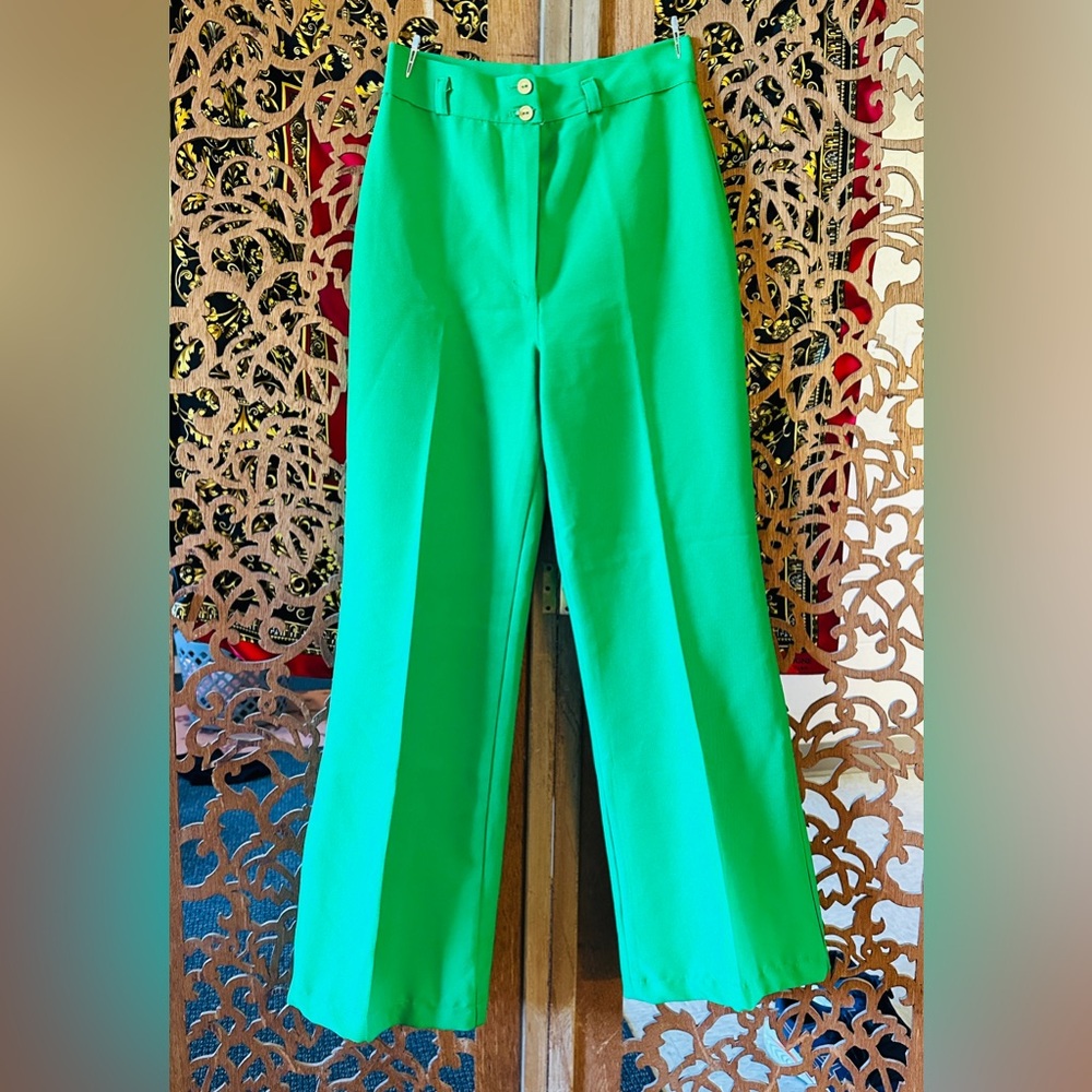 Vintage Green Trousers - XXS